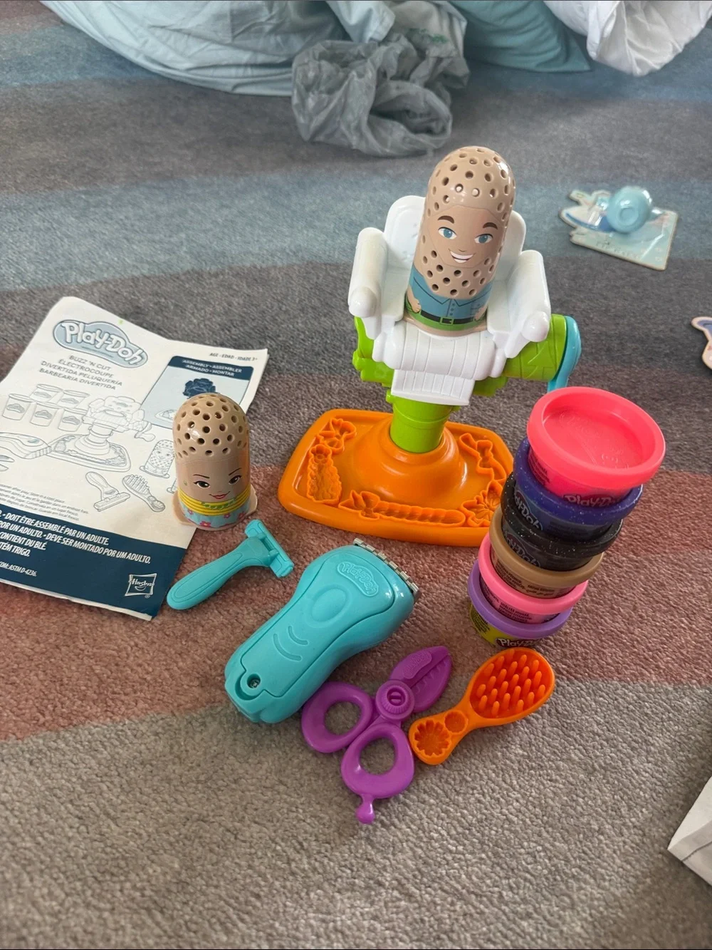 Play-Doh Buzz ‘N Cut Playset—“buzzing” shaver!!